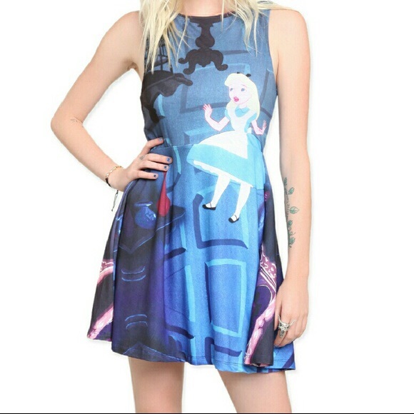 alice in wonderland skater dress Disney Alice in Wonderland Girls Skater Dress Size Medium